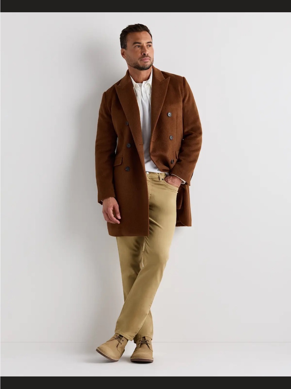 Quince Luxe Camel Hair Double-Breasted Overcoat, NWOT, Various